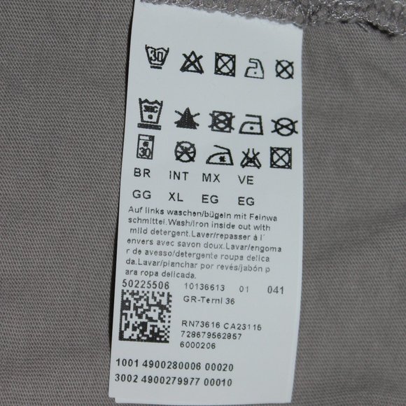 Hugo Boss Grey and Purple T Shirt Tag Size XL (fits closer to L) - Picture 4 of 4